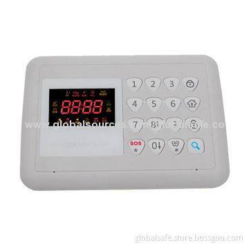 DZ-120 wireless security home alarm with quad-band GSM module and 1 way relay output